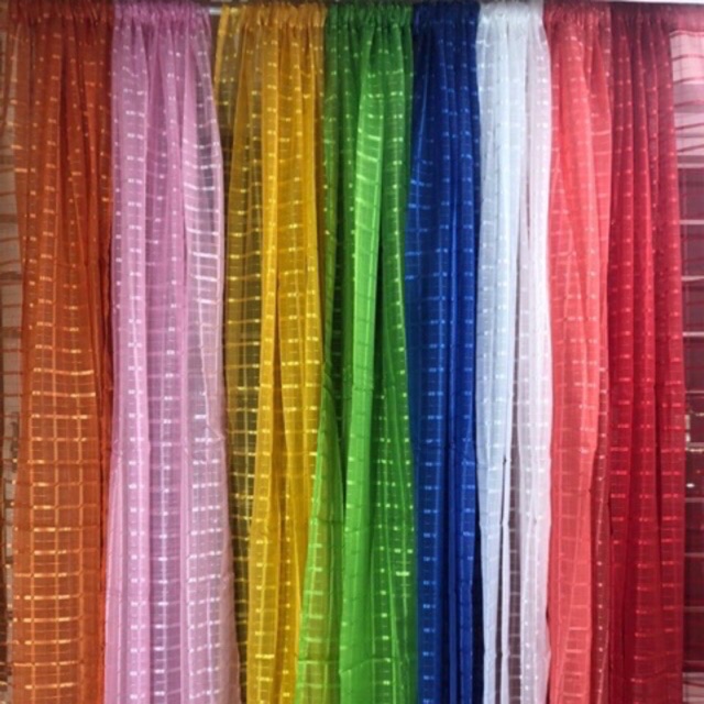 Lace Curtains No Ring Style 140x180 cm | Shopee Philippines