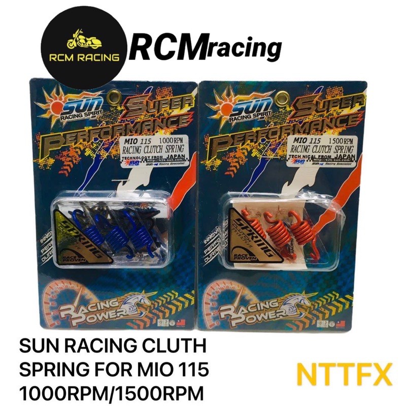 SUN RACING CLUTH SPRING FOR MIO 115 1000RPM/1500RPM | Shopee Philippines