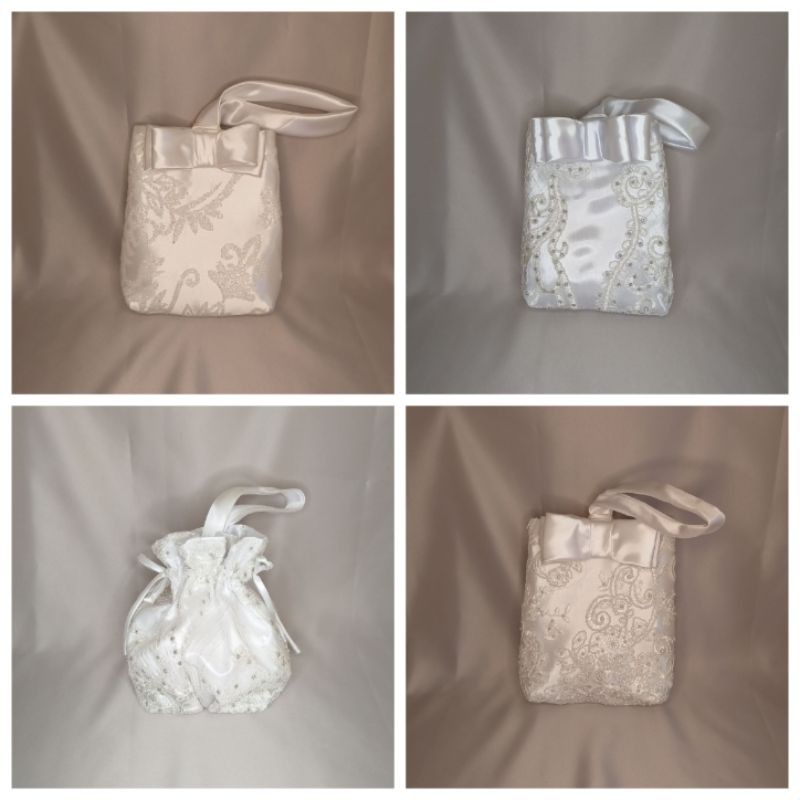 Bridal best sale pouch bag