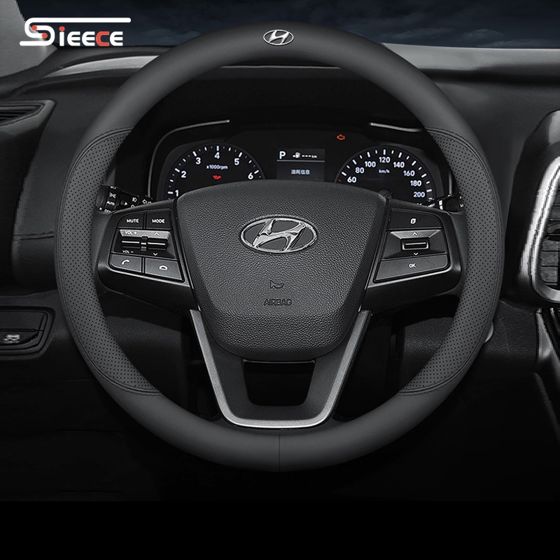 Microfiber Leather Steering Wheel Cover For Mazda MX-5 Miata RX-8 CX-7 | Anti-Slip Red Stitch Wrap - View #7