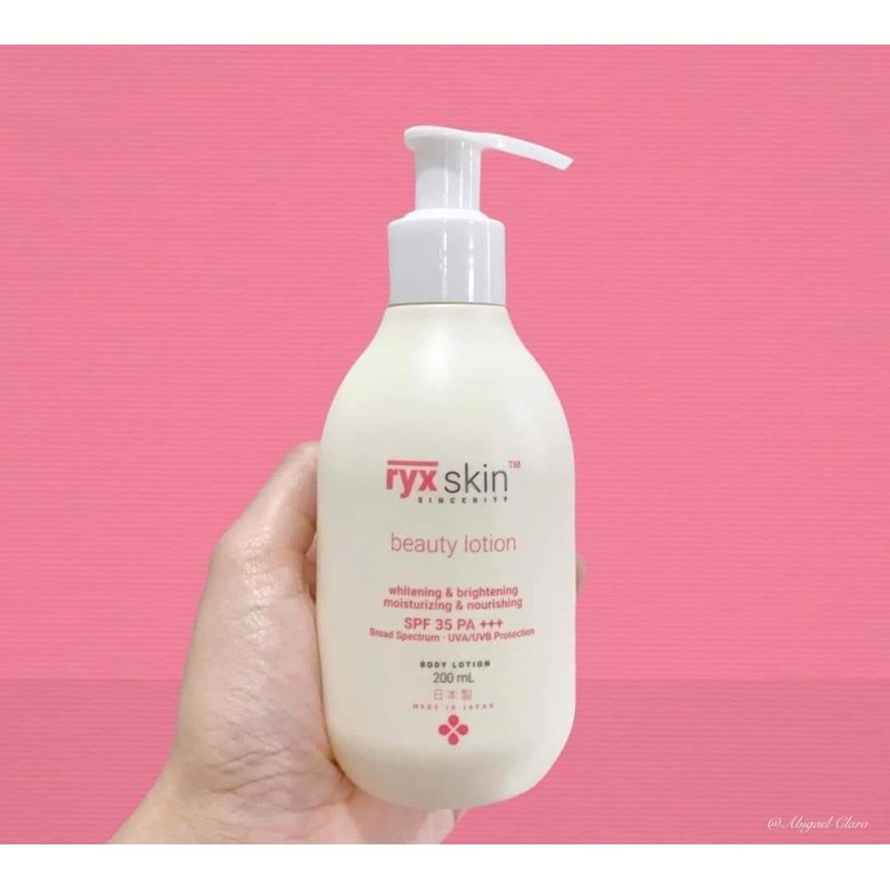 RYX Skincerity Beauty Lotion ON HAND!!! + FREEBIE | Shopee Philippines