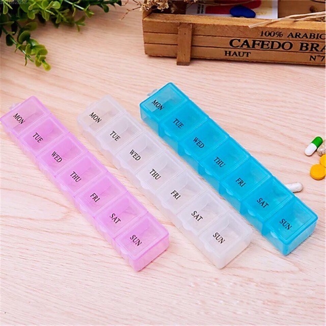 7 Days Weekly Tablet Pill Medicine Box Holder Storage | Shopee Philippines