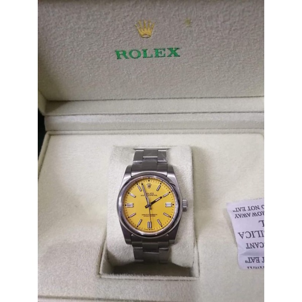 Rolex Oyster Perpetual No Date Automatic Movement Japan Mechanism