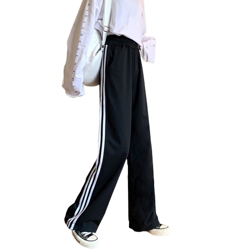 Plus Size Jogging Pants Women Korean HighWaisted WideLeg Trousers