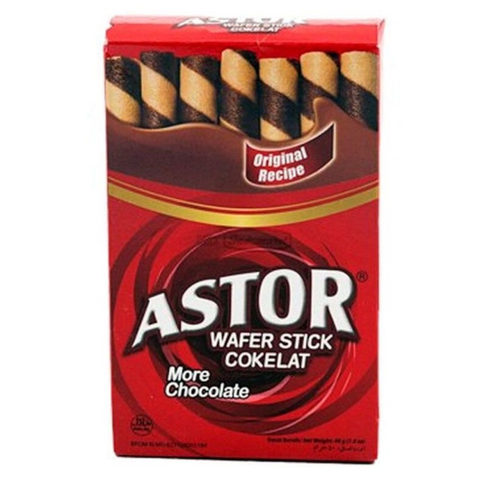 Astor Wafer Stick Chocolate 40gr 1 Box Shopee Philippines