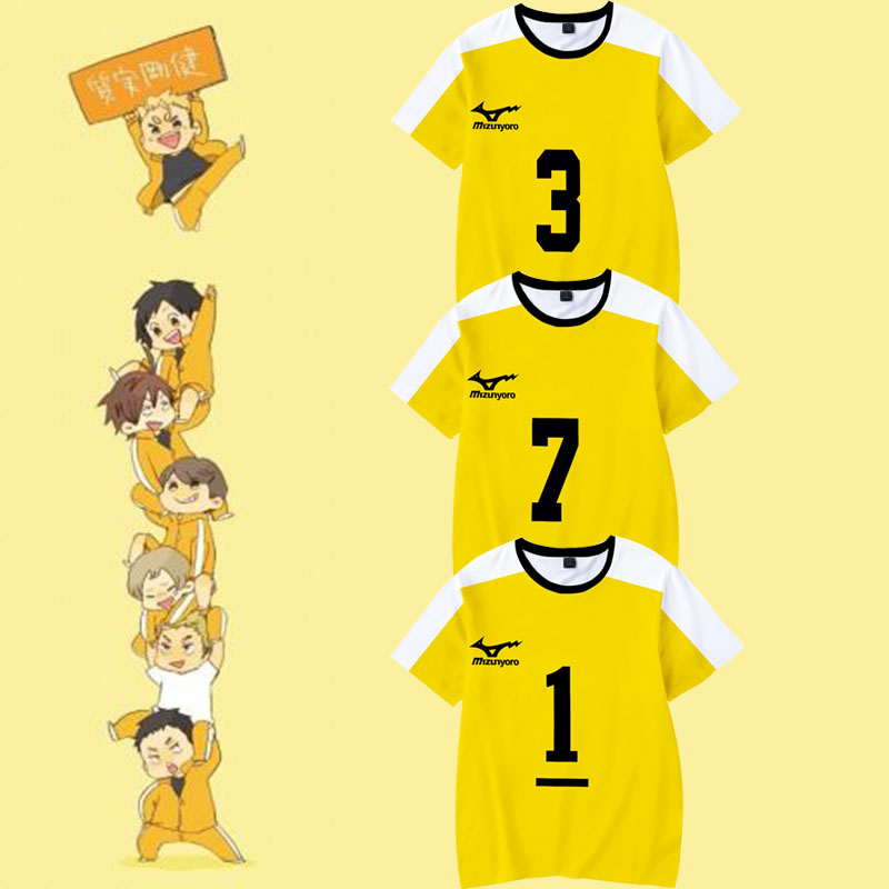 Johzenji Haikyuu Anime 3D Baseball Jersey For Women Men - Bring Your Ideas,  Thoughts And Imaginations Into Reality Today