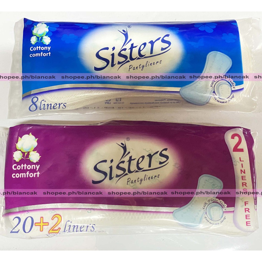 SISTERS PANTY LINER (8S 20S) (BEAUTY SECTION)^