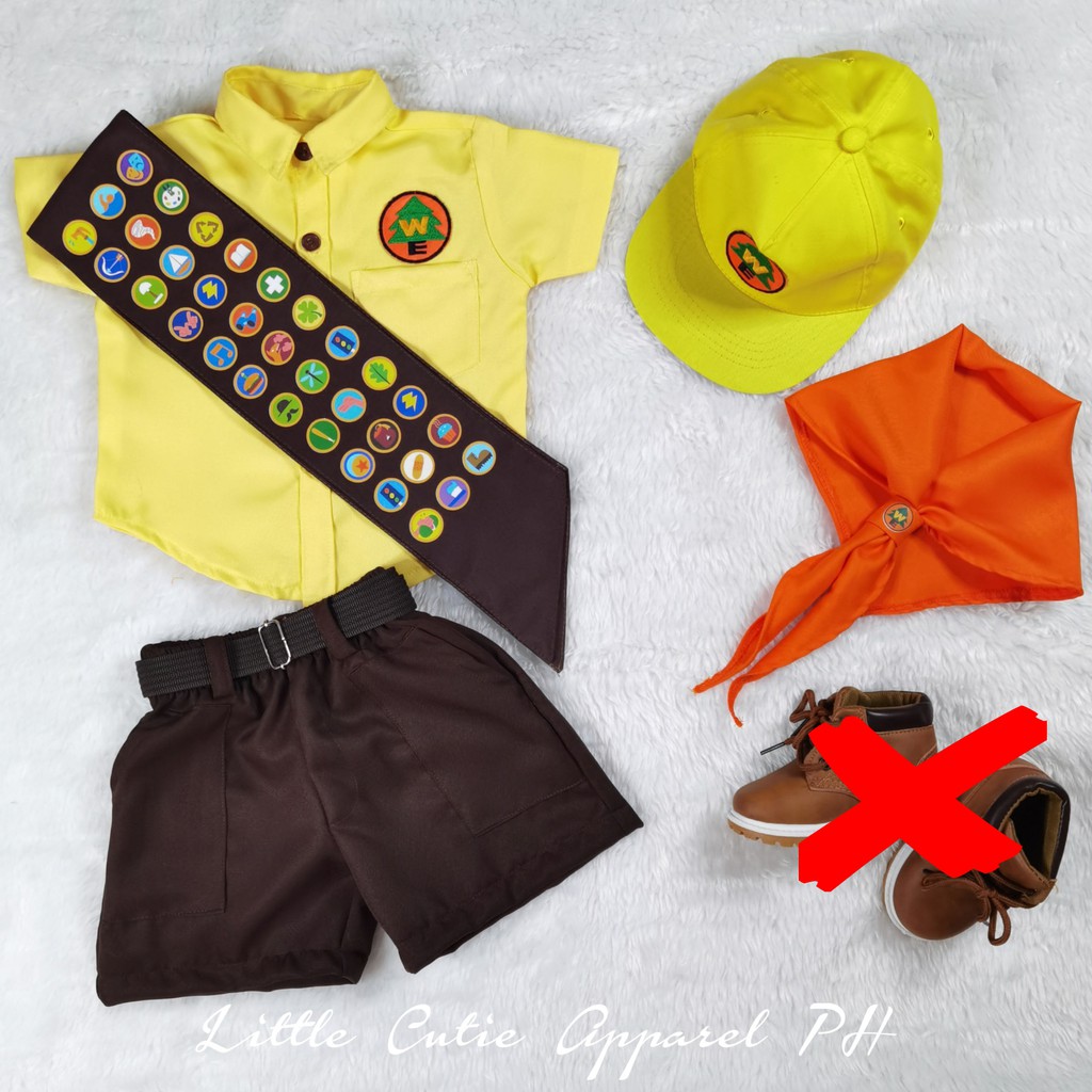 RUSSELL UP DISNEY PIXAR WILDERNESS SCOUT COSTUME Shopee Philippines