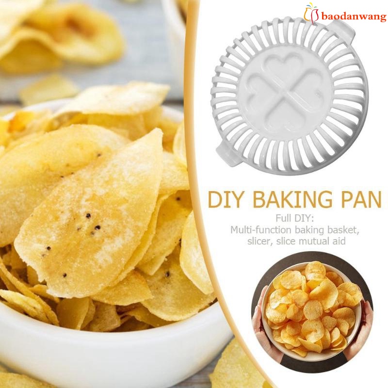 DIY Microwave Oven Baked Potato Chips Potato Chips Cutting Device