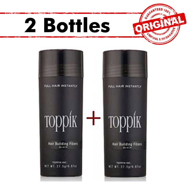 Toppik Hair Fibers 2 Bottle Set 27.5g | Shopee Philippines