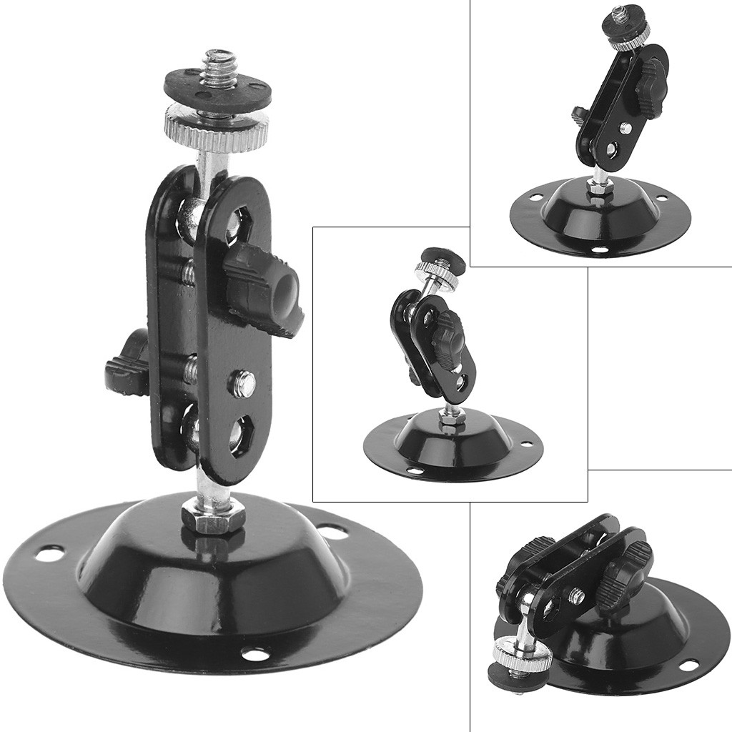 Wall Mount Bracket Monitor Holder Security Rotary CCTV Surveillance ...