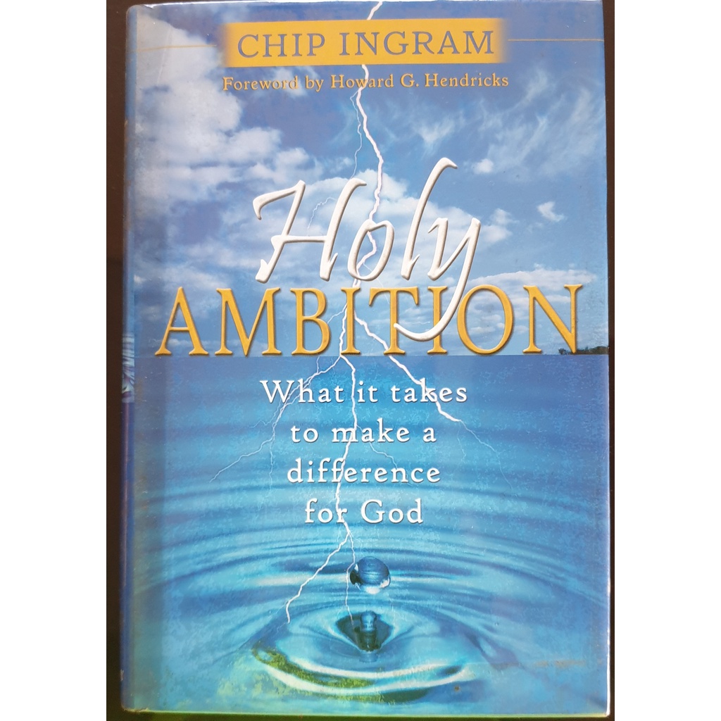 Holy Ambition (Chip Ingram) Shopee Philippines