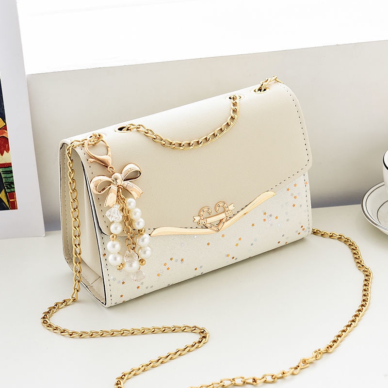 Bags women s new all match crossbody bag sequins fashion