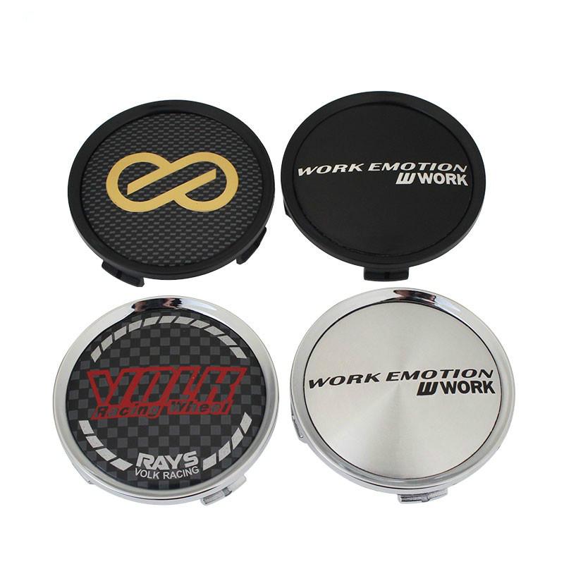 fAO7 2020 NEW Upgrade 4pcs JDM Car Racing 74MM/69MM Wheel Center Cap ...