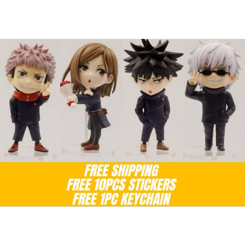 Jujutsu Kaisen - Deformed Figure: Nobara Kugisaki, Yuji Itadori, Satoru ...