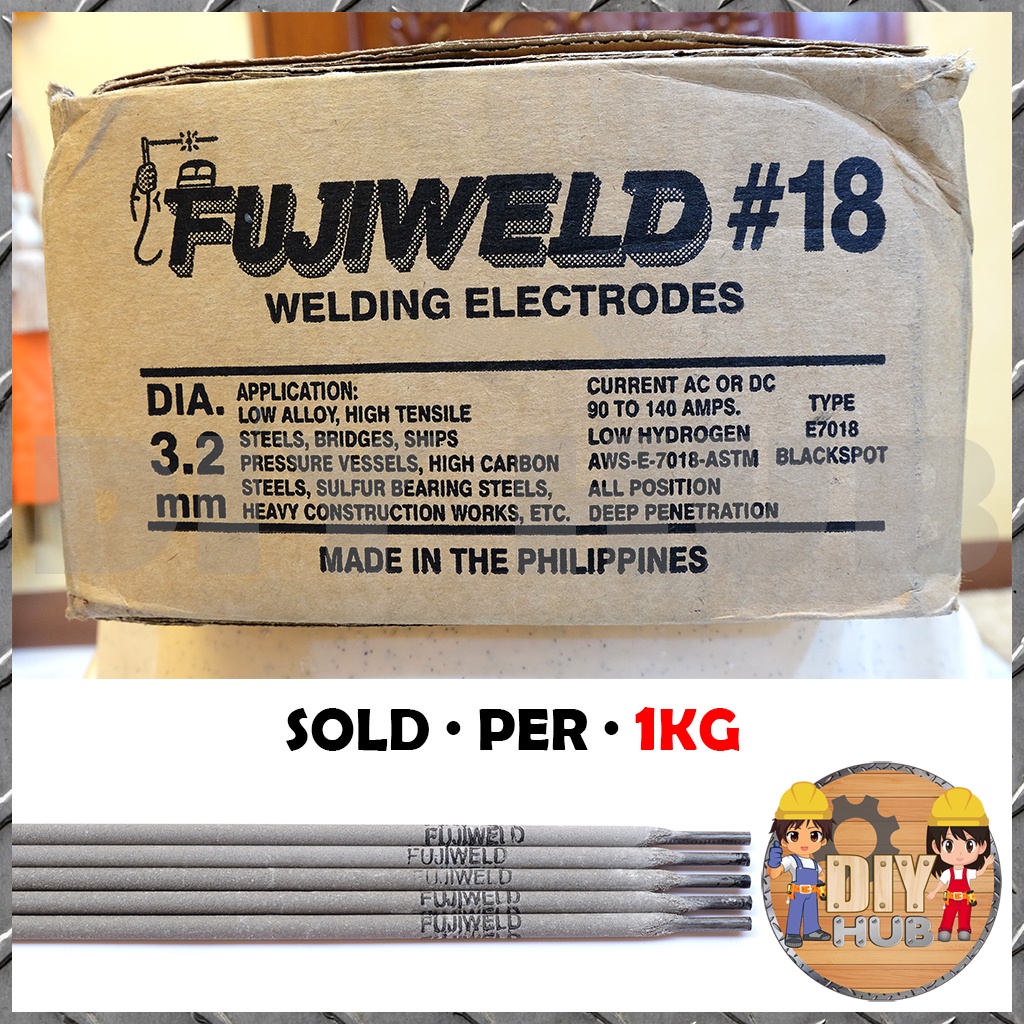 (1KG) FUJIWELD Welding Rod E6011 / E6012 / E6013 / E7018 | Shopee ...