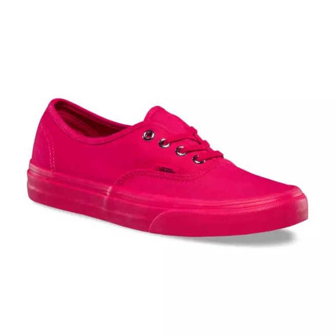 Vans on sale rose red