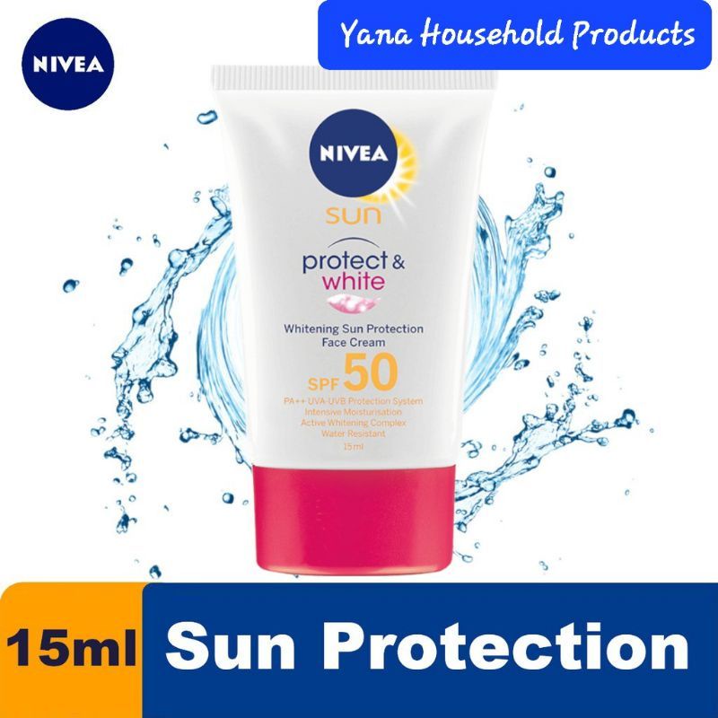 NIVEA SPF 50 SUN PROTECT FACE CREAM 15ML | Shopee Philippines