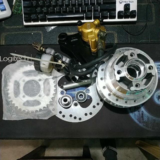 Xrm rear deals disc brake