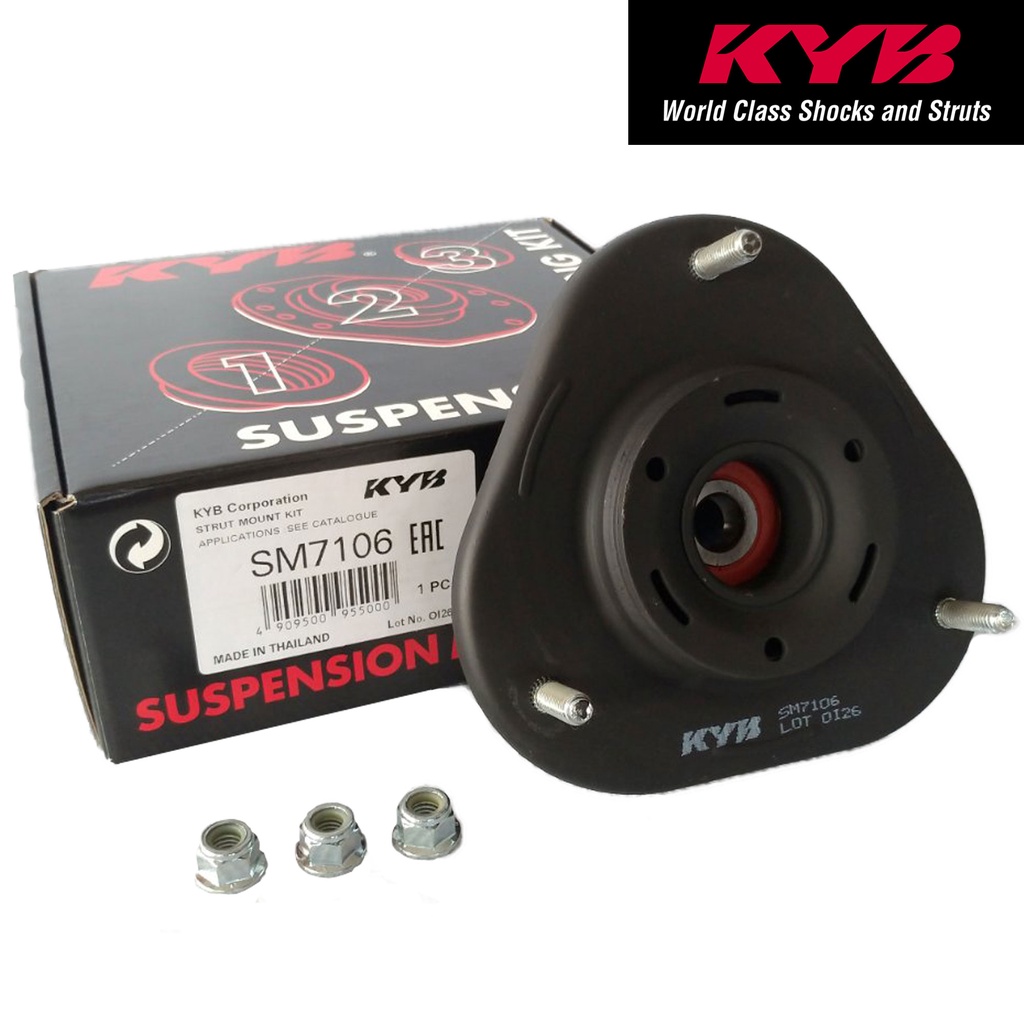 KYB KAYABA Strut/Shock Mounting Front for Toyota Corolla Altis 2007 ...