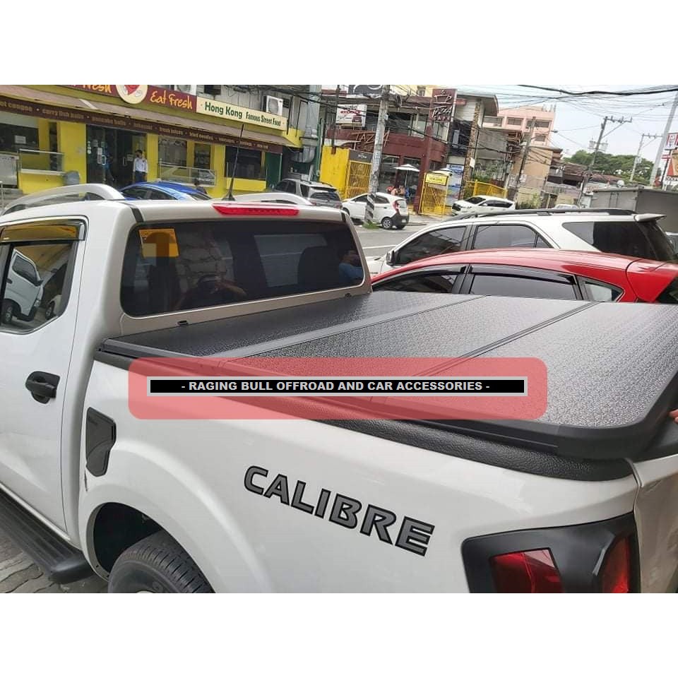 TRIFOLD HARDTOP BED COVER with DUAL LED LIGHTS & LOCK Excellent Brand