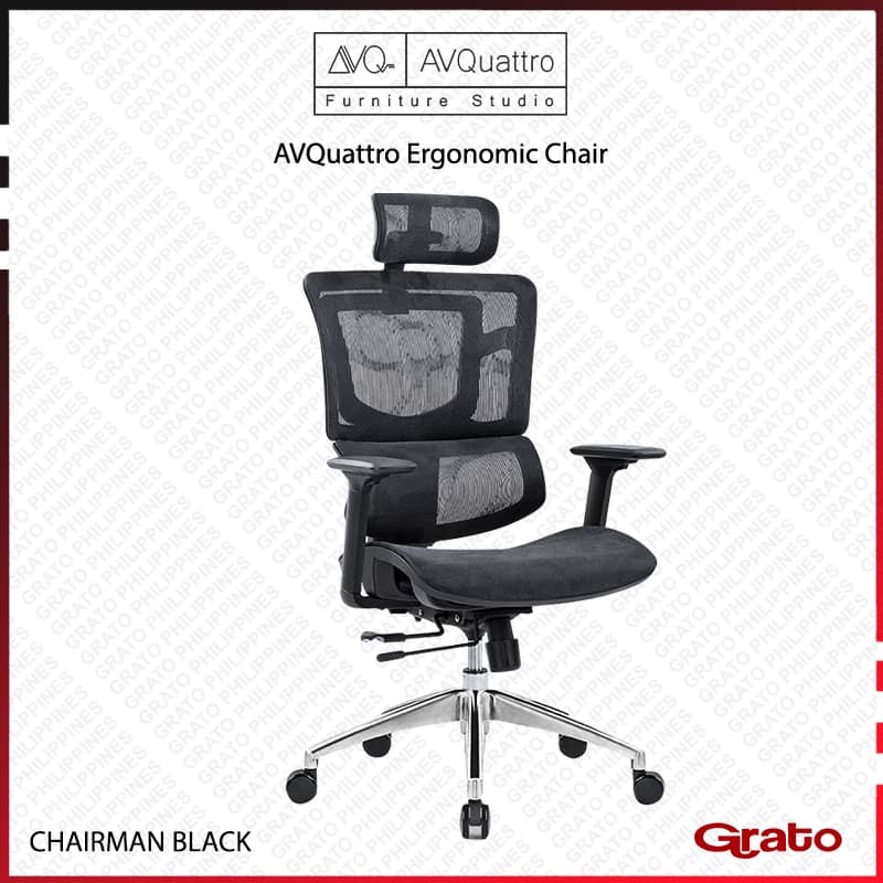 AVQuattro CHAIRMAN Ergonomic Chair Study Work Desk Ergo Office chair ...