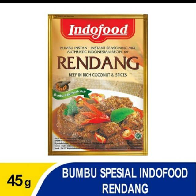 Indofood special instant seasoning rendang 45 g | Shopee Philippines
