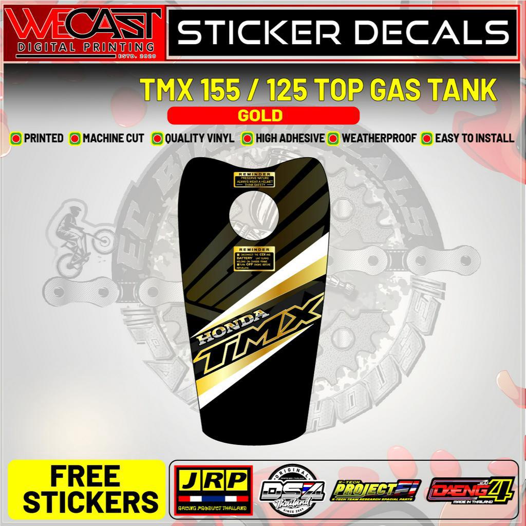 HONDA TMX TOP GAS TANK DECALS STICKER FOR MOTORCYCLE ACCESSORIES ...