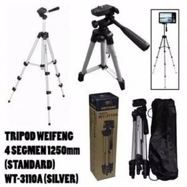 Weifeng Wt 3110a Tripod 1 Meter Bonus Holder U Tripod Shopee Philippines 2692