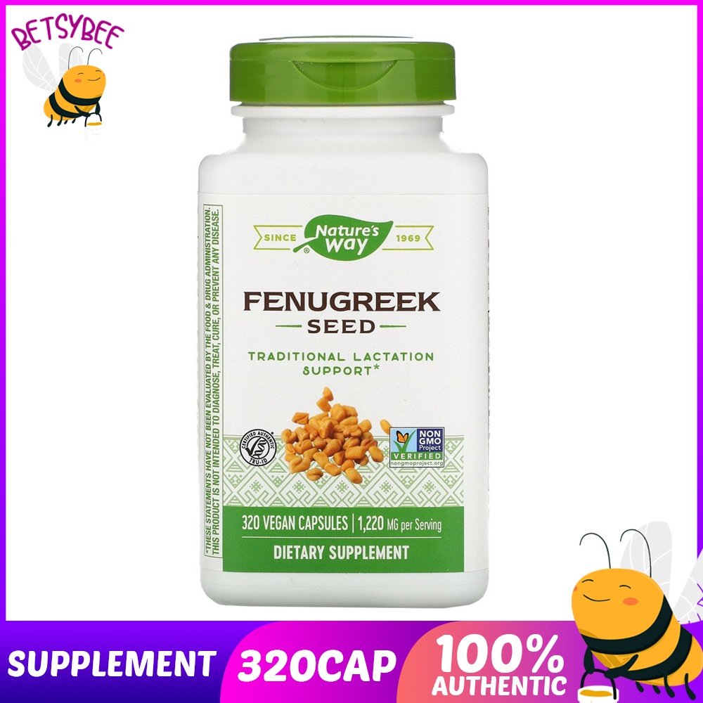 Nature's Way 1220mg Fenugreek Seed 320 capsules Shopee Philippines