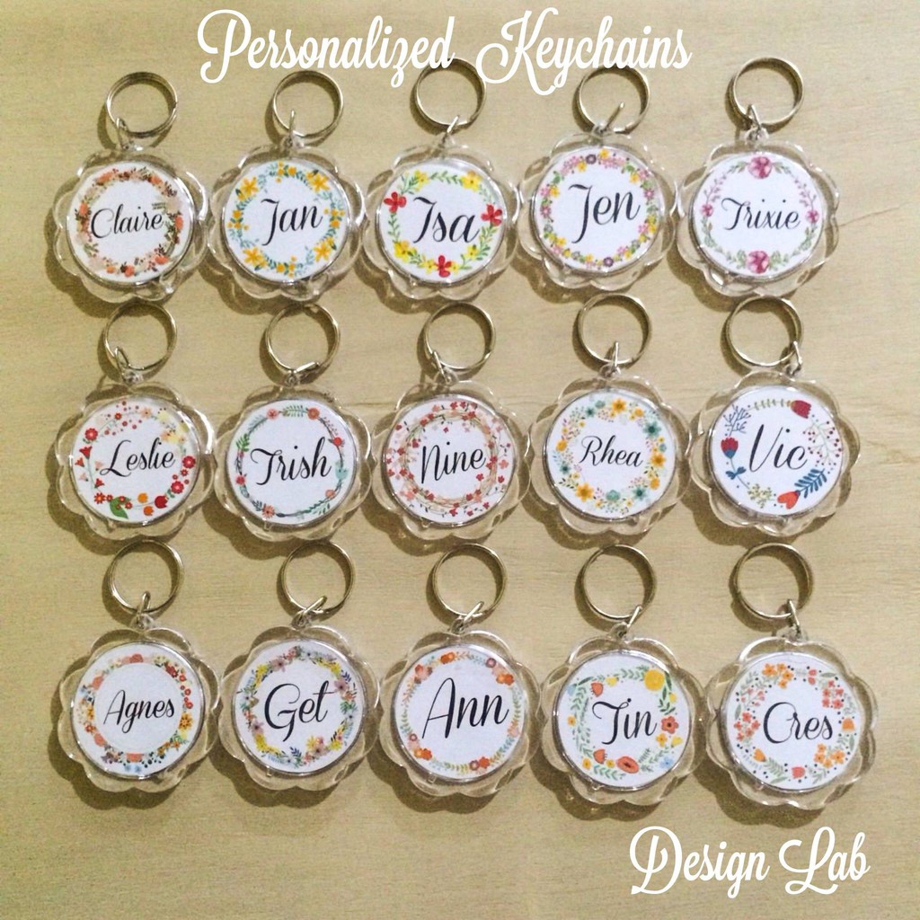 Personalized keychain hot sale philippines