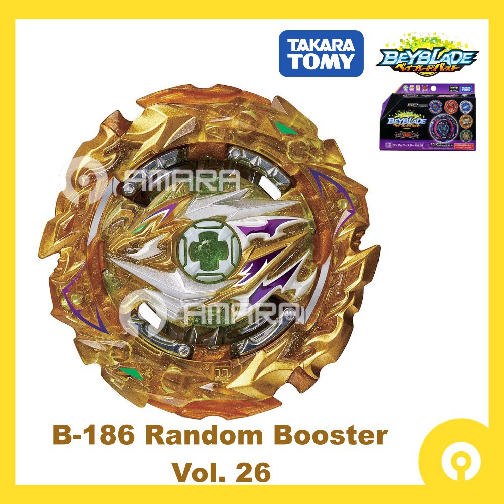 Takara Tomy Beyblade Burst Roar Bahamut B-186 Random Booster Vol.26 ...