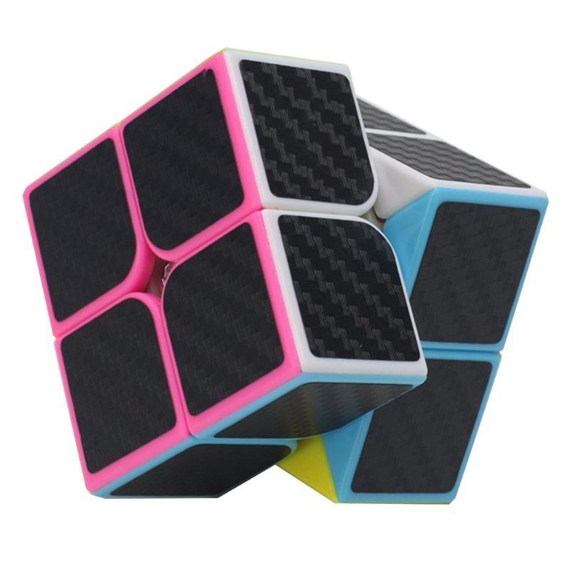 Rubik's Cube Carbon Fiber 2x2x2 Rubics Cube (SH8110) | Shopee Philippines