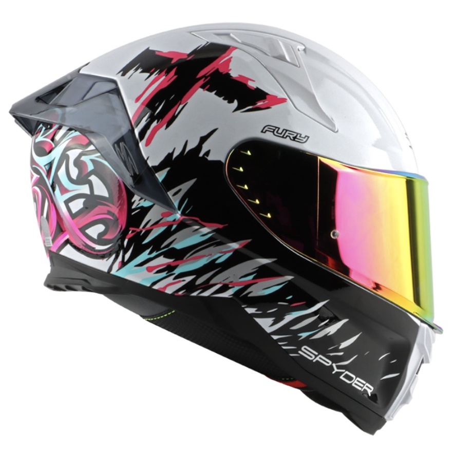 SPY Full-Face Dual Visor Helmet FURY GD NEO Series BREEZY (Free
