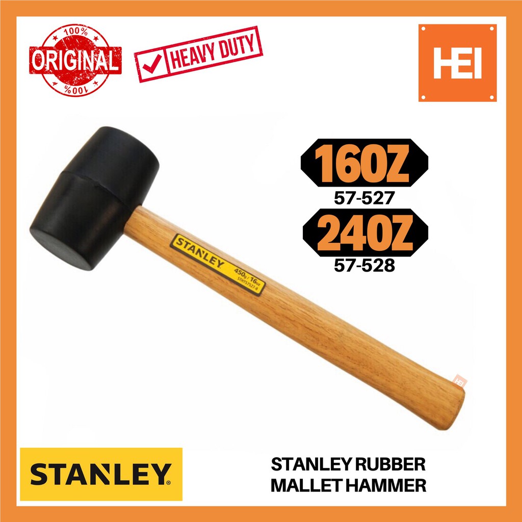 Stanley deals rubber hammer