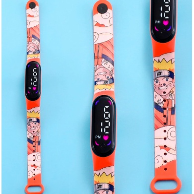 Anime Naruto Dragon Ball Electronic Watch Cartoon Digital Electronic ...