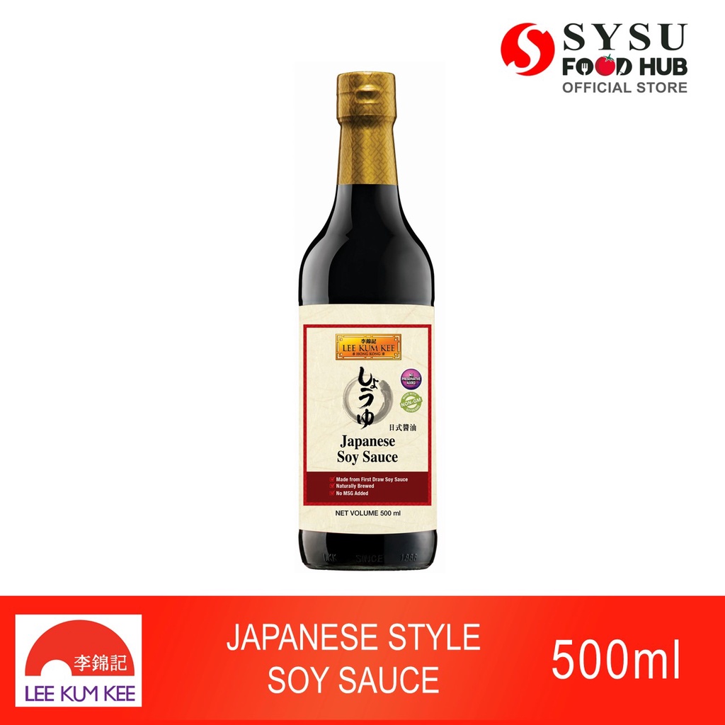 Lee Kum Kee Japanese Style Soy Sauce 500ml Shopee Philippines