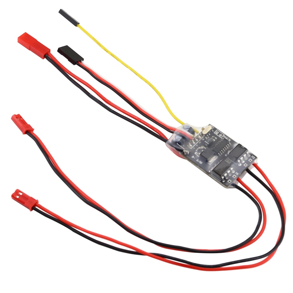 Dual Way Bidirectional 5A Esc Speed Control Brushed Esc Lipo 2s3s For Rc Model Boat / Tank 130