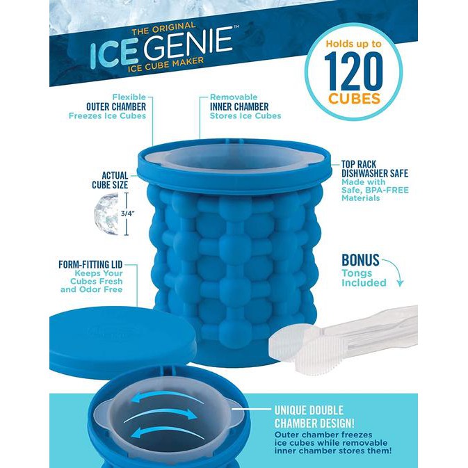 Ice Genie The Original Ice Cube Maker