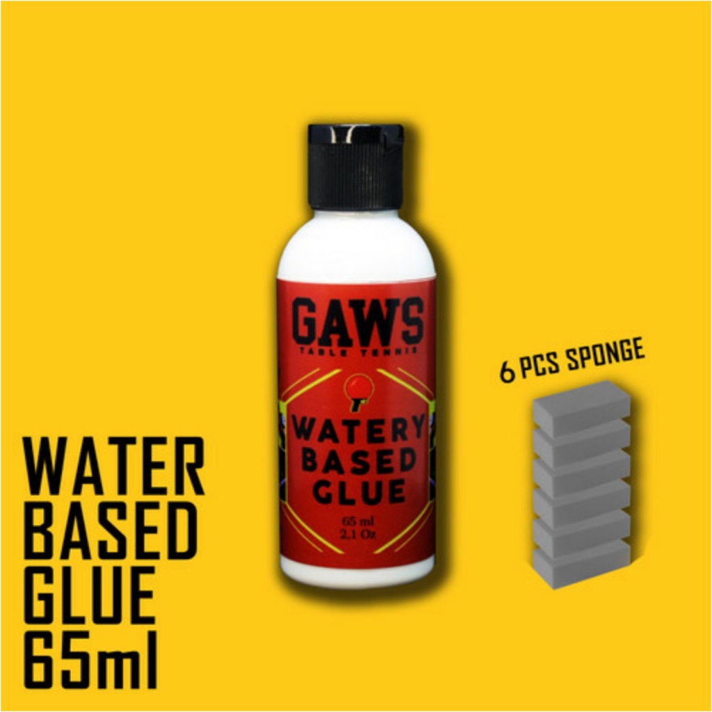 Gaws WBG 65ml Water Based Glue Rubber Water Glue Pingpong Bet Table