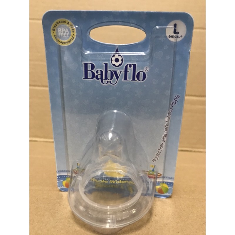 Babyflo store nipple sizes