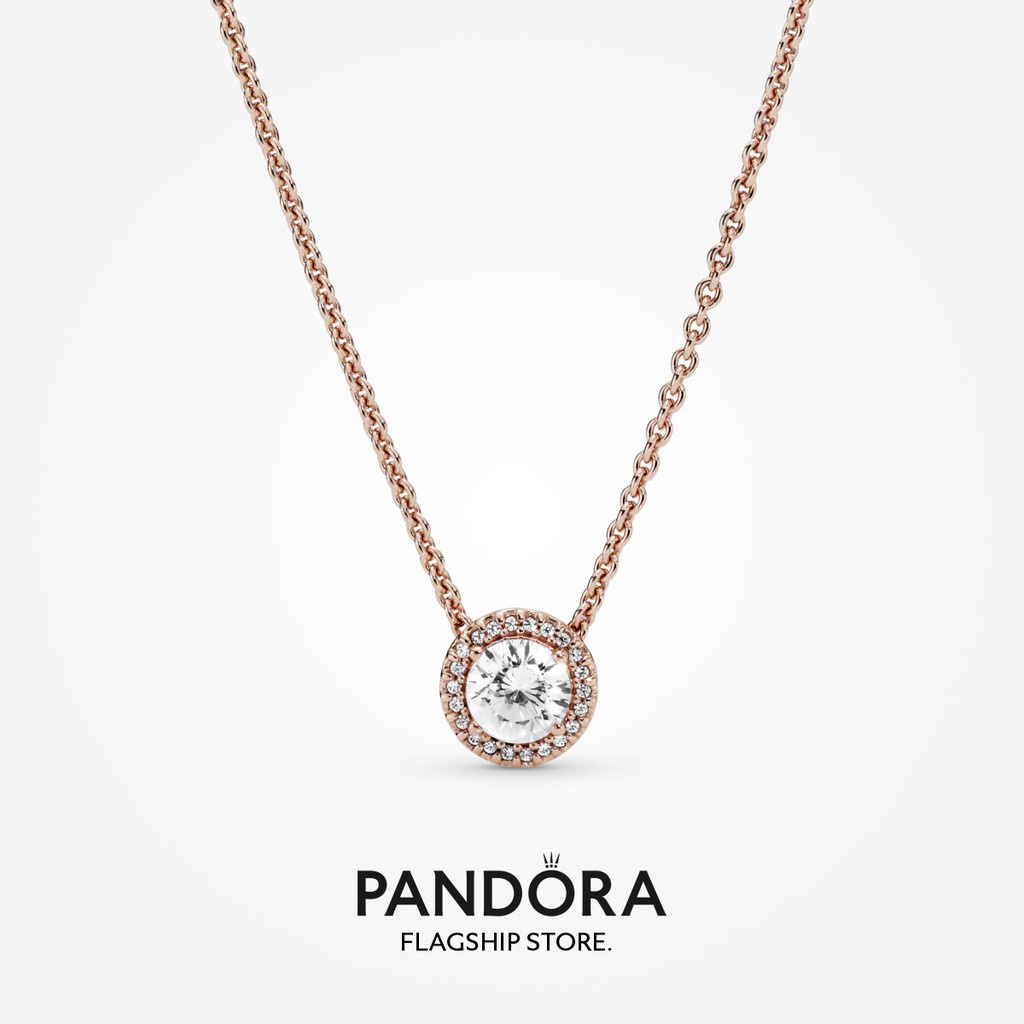 Classic elegance necklace hot sale pandora rose