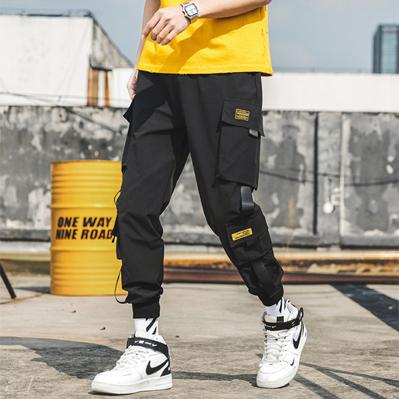 Thin Style Male Causal Pants Overalls