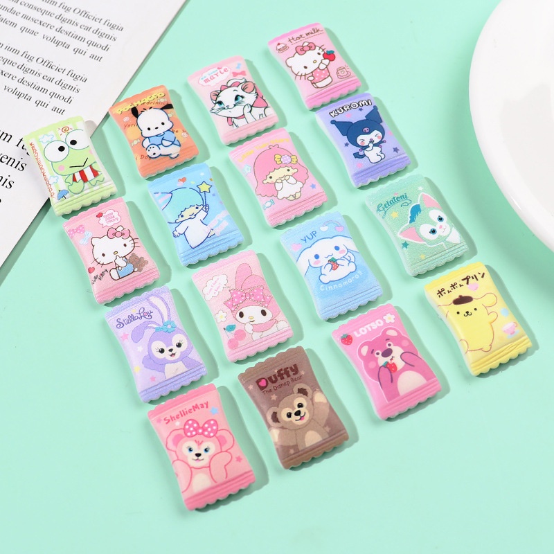 Cute Kuromi Snoopy Croc Pin Sanrio Candy Shoe Charms Cinnamoroll Jibitz