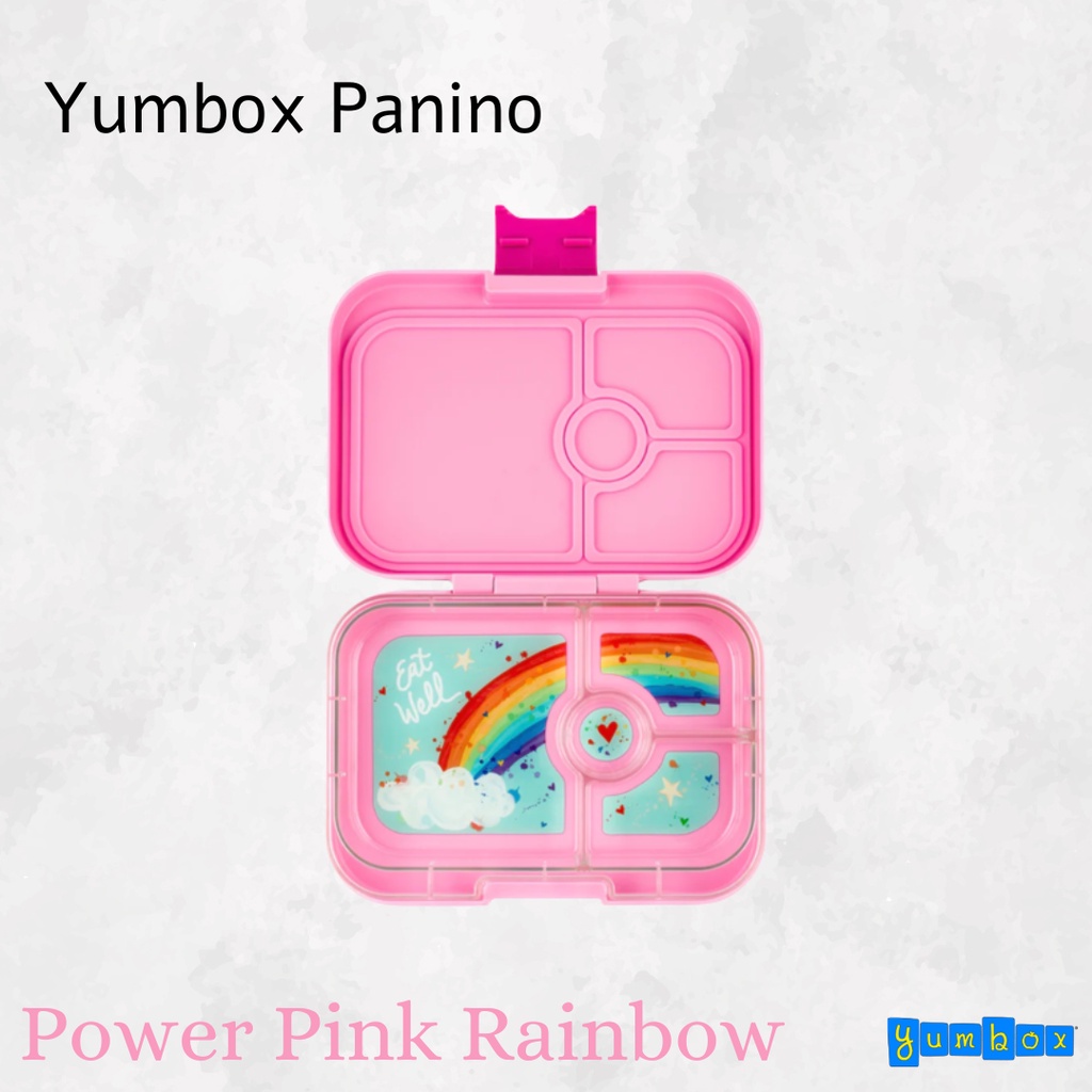 Yumbox Panino Power Pink Rainbow - Lunch Box Or Lunch Box For Children ...