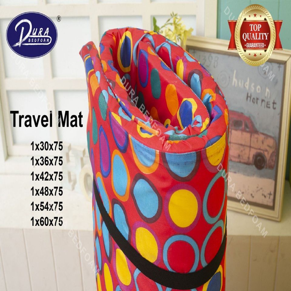 Foam Travel Mattres AFFORDABLE SINGLE BED FOAM (1x36x75) Foldable bedding mattress foam saving