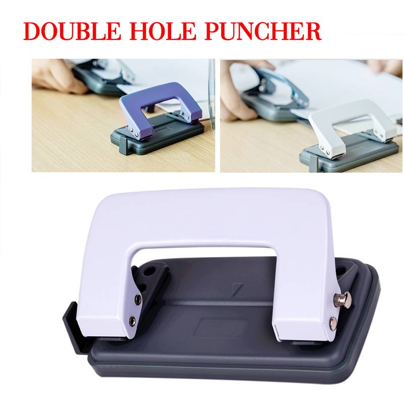 Metal 2 Holes Punch Paper Cutter A4 LooseLeaf Craft Hole Punches Scrapbooking Puncher DIY Tools