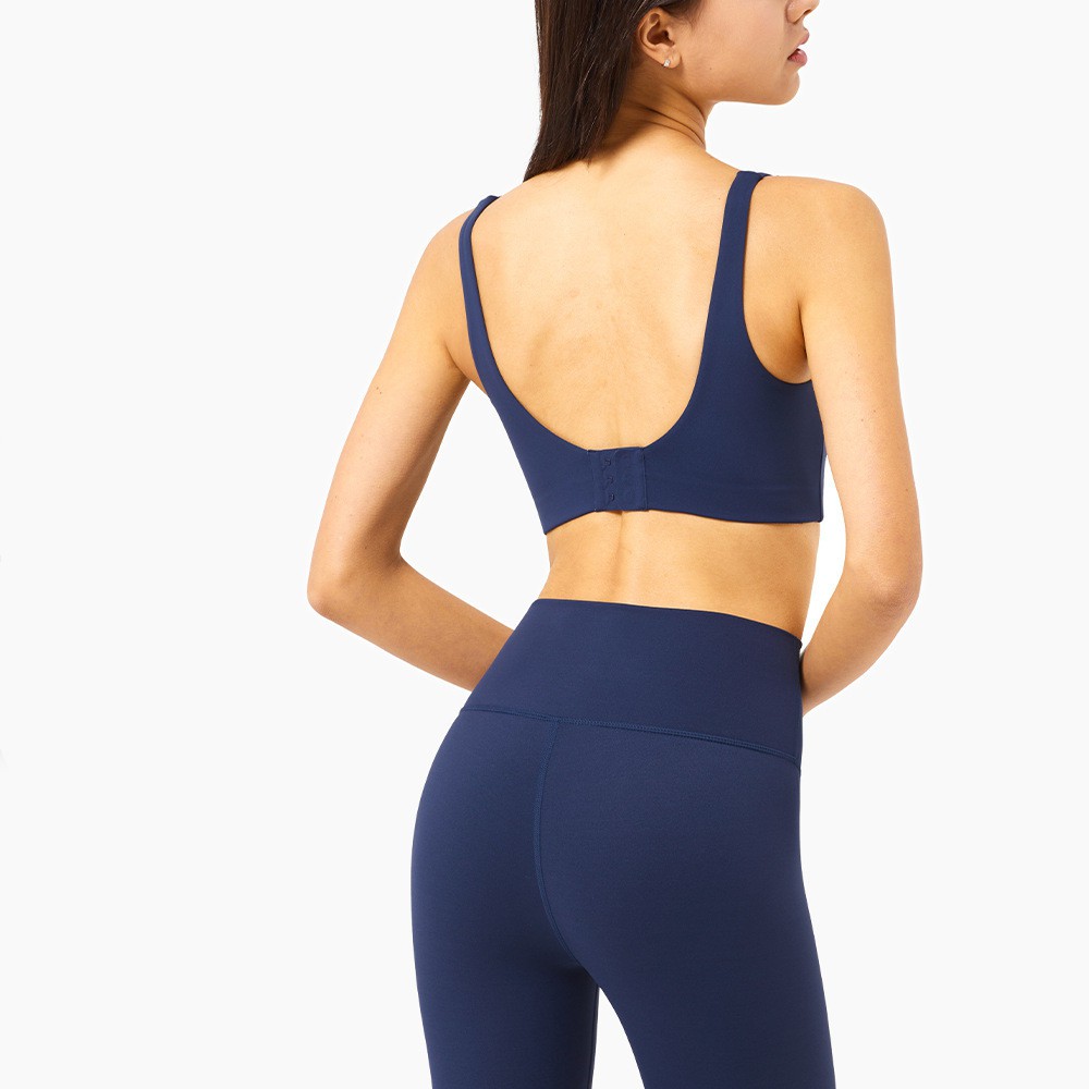 Hoppe Fumeng Women High Support Sport Bra With Hook At Back Side