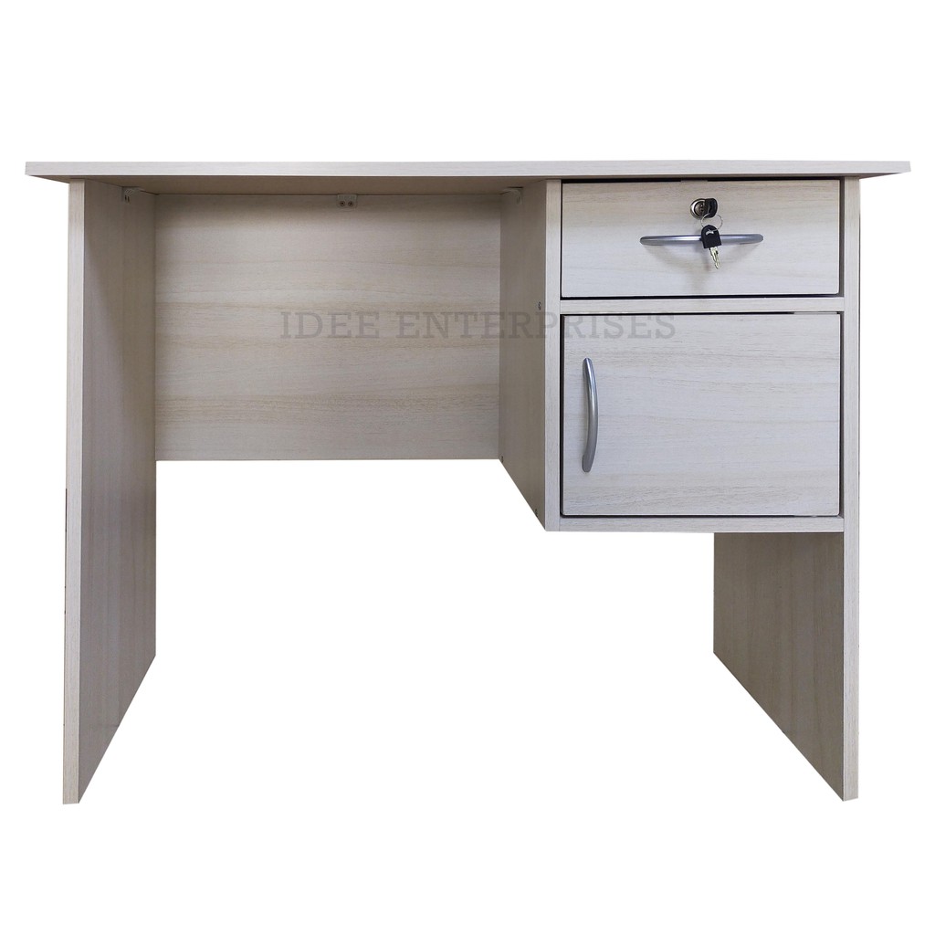 OFFICE TABLE with DRAWER and TAILEE 1345 (HONEY OAK
