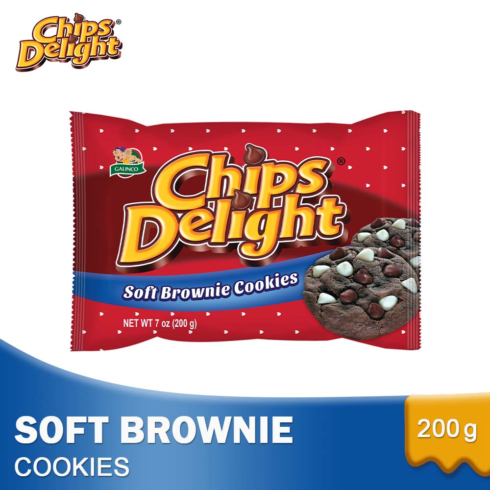 Chips Delight Soft Brownie Cookies 200g Shopee Philippines
